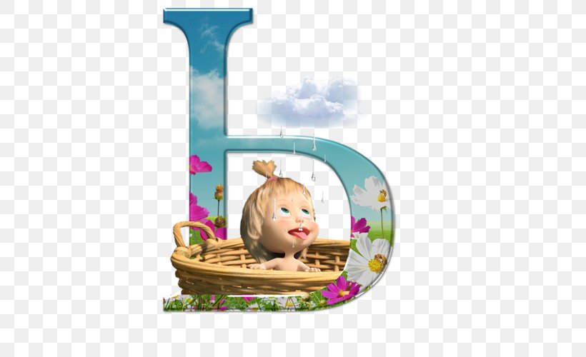 Masha And The Bear Alphabet Letter, PNG, 500x500px, Masha, Alphabet, Bear, Easter, Letter Download Free
