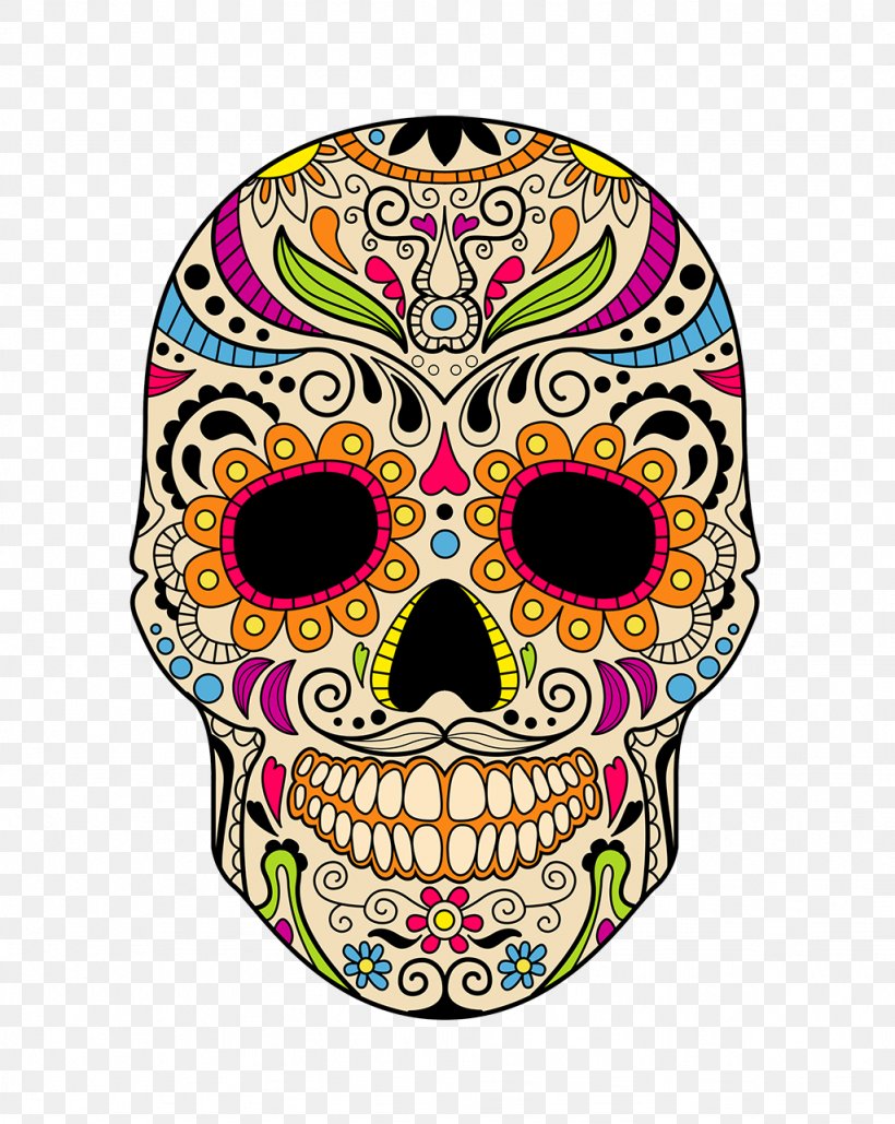Mexican Cuisine Calavera Day Of The Dead Mexico Vector Graphics, PNG, 1024x1286px, Mexican Cuisine, Art, Bone, Calavera, Day Of The Dead Download Free