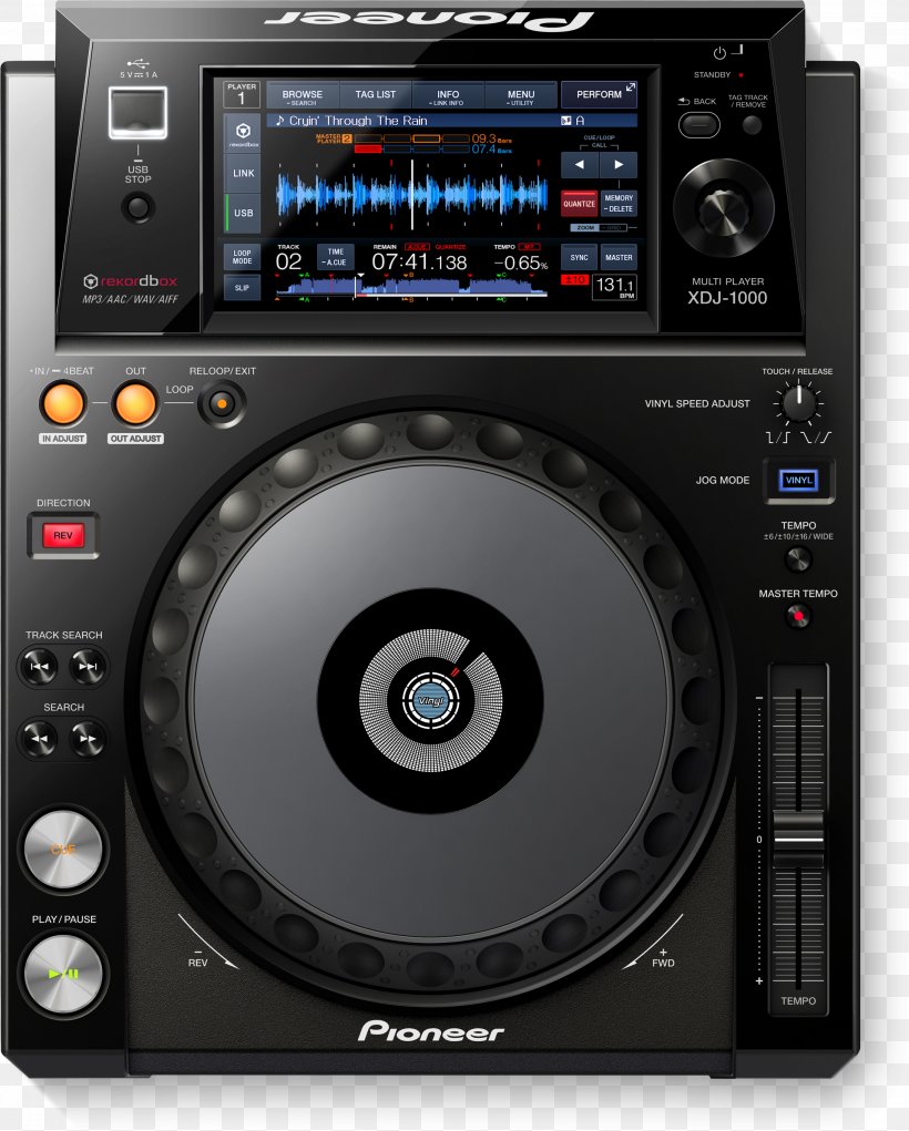 Pioneer XDJ-1000 Disc Jockey Pioneer DJ DJ Controller Audio Mixers, PNG, 2184x2721px, Watercolor, Cartoon, Flower, Frame, Heart Download Free