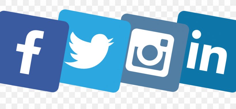 Social Media LinkedIn Hashtag Facebook Blog, PNG, 1080x500px, Social Media, Advertising, Blog, Blue, Brand Download Free
