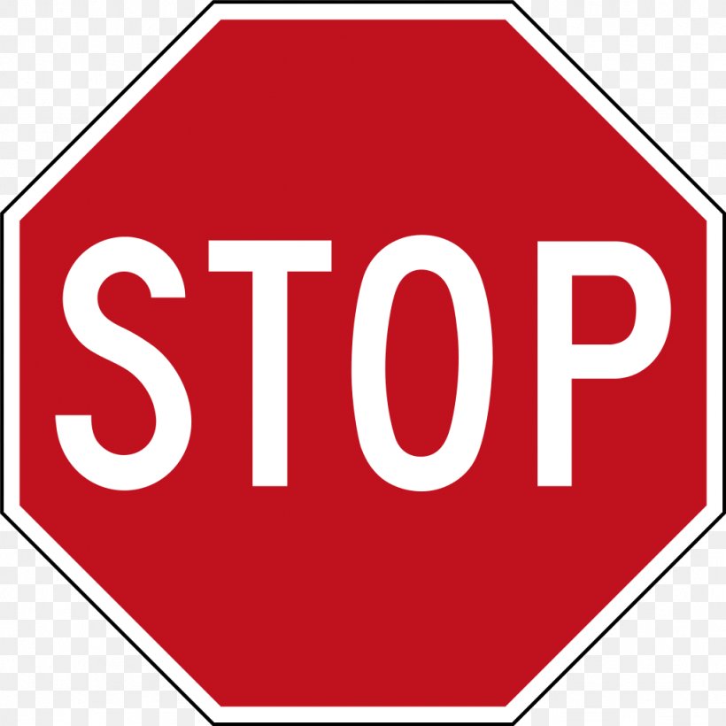 Stop Sign Traffic Sign Copyright Intersection Clip Art, PNG, 1024x1024px, Stop Sign, Area, Brand, Copyright, Intersection Download Free