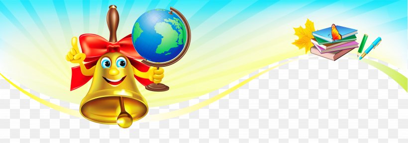 Knowledge Day Student School Holiday Lesson, PNG, 5752x2028px, School Bell, Art, Cartoon, Fictional Character, Grigoriy Oster Download Free