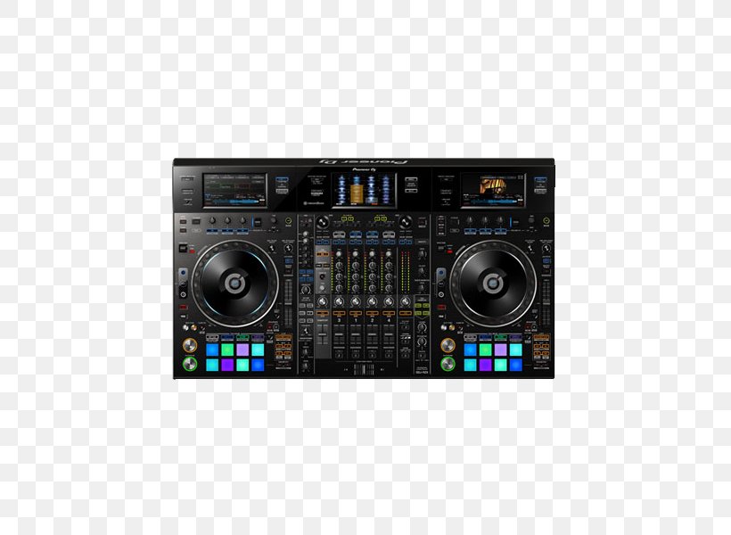 DJ Controller Pioneer DJ Pioneer DDJ-RZX Disc Jockey, PNG, 600x600px, Watercolor, Cartoon, Flower, Frame, Heart Download Free