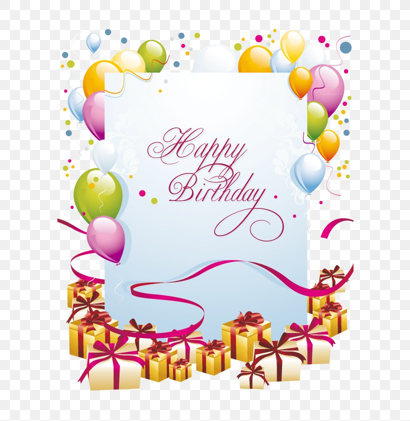 Birthday Cake Download Happy Birthday To You Clip Art, PNG, 595x842px, Birthday Cake, Balloon, Birthday, Birthday Card, Greeting Card Download Free