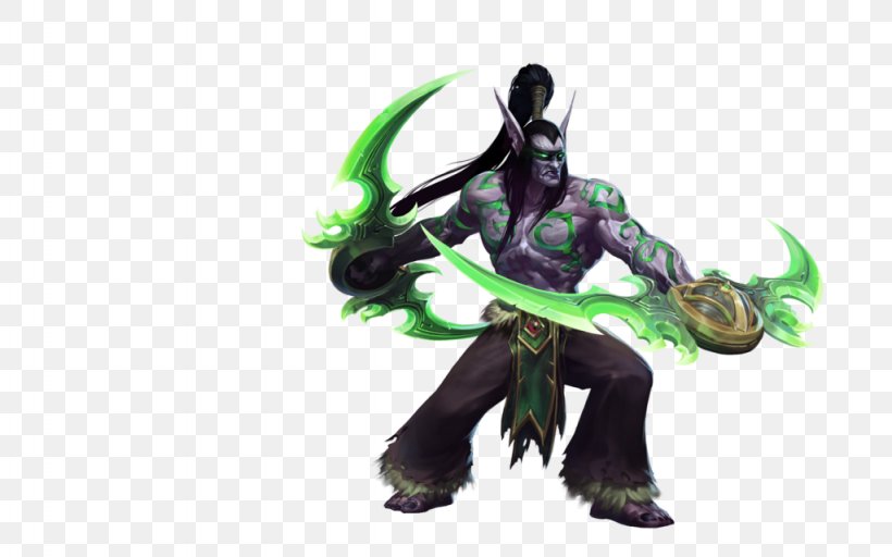 Heroes Of The Storm Illidan: World Of Warcraft BlizzCon Illidan Stormrage, PNG, 1024x640px, Heroes Of The Storm, Action Figure, Blizzard Entertainment, Blizzcon, Character Download Free