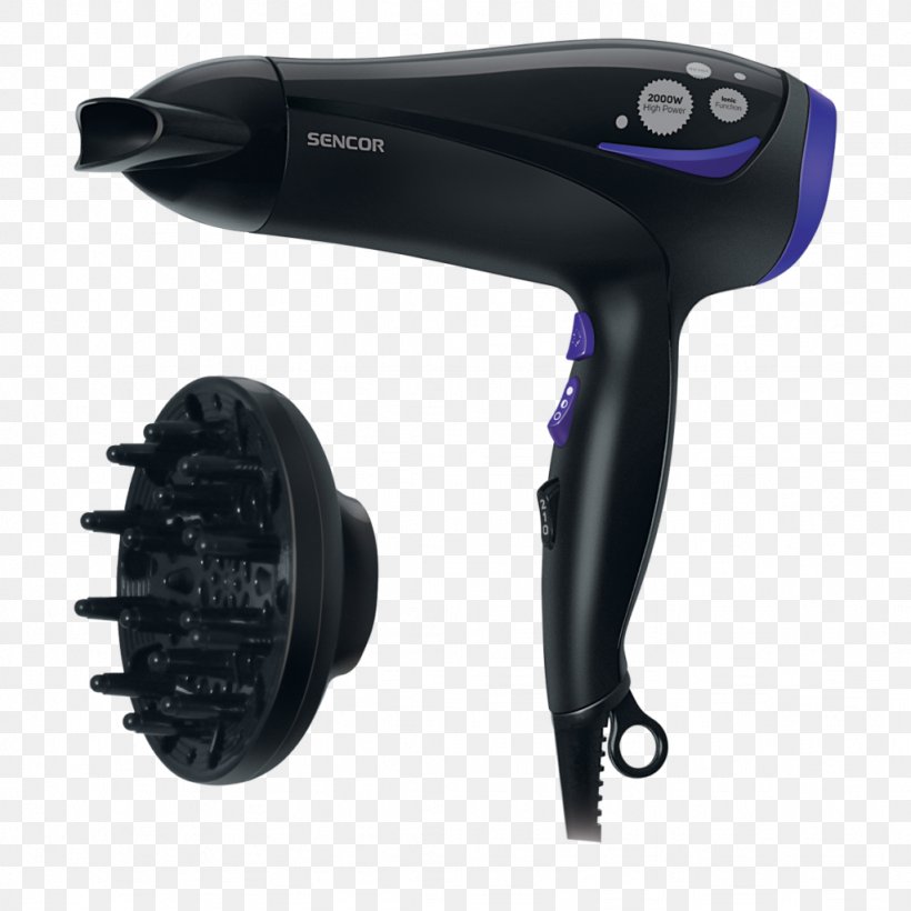 Sencor SHD Hair Dryer Hair Dryers Sencor SHD 7170WH Hair Dryer Capelli Personal Care, PNG, 1024x1024px, Sencor Shd Hair Dryer, Capelli, Cosmetics, Hair, Hair Dryer Download Free