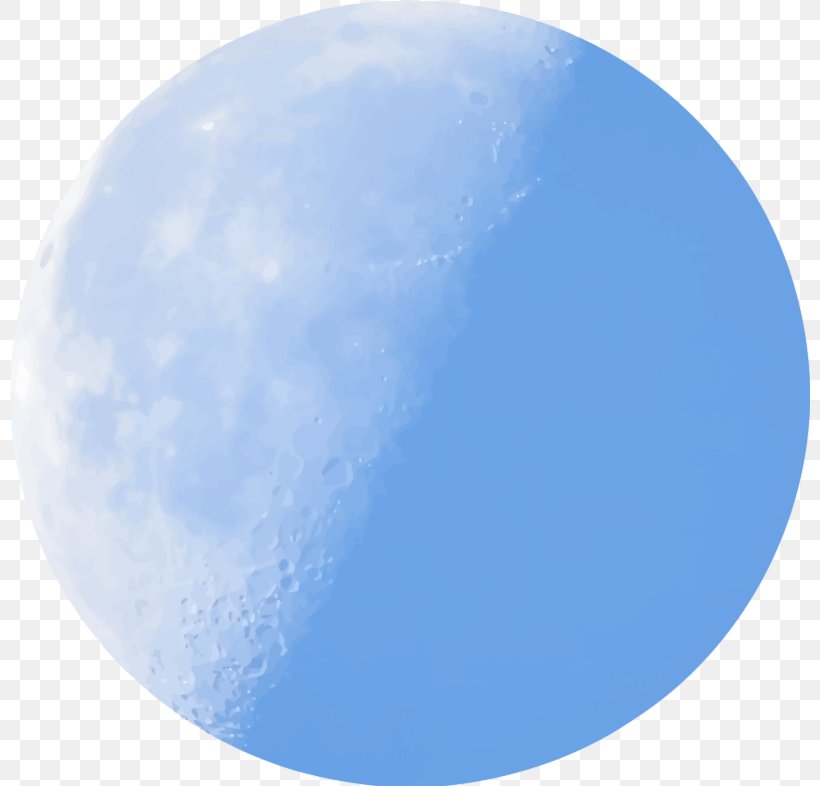 Blue Moon Full Moon Clip Art, PNG, 800x786px, Moon, Atmosphere, Blue, Blue Moon, Daytime Download Free