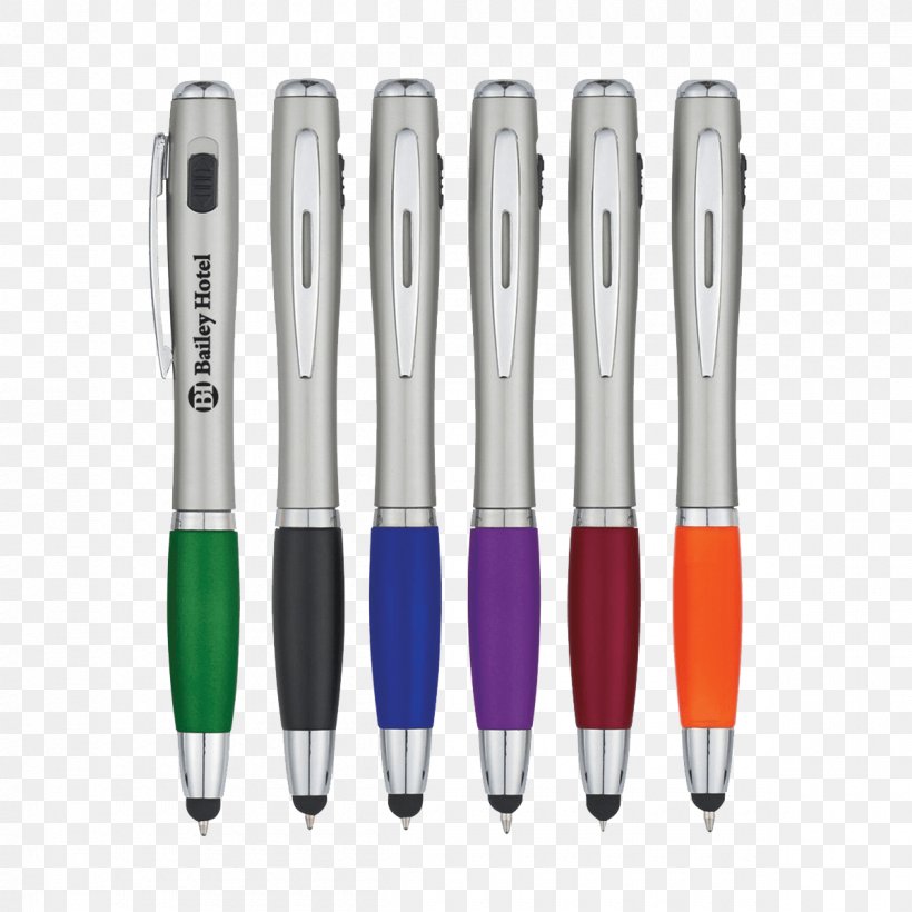Light Stylus Pens Promotional Merchandise, PNG, 1200x1200px, Light, Ball Pen, Ballpoint Pen, Flashlight, Lightemitting Diode Download Free