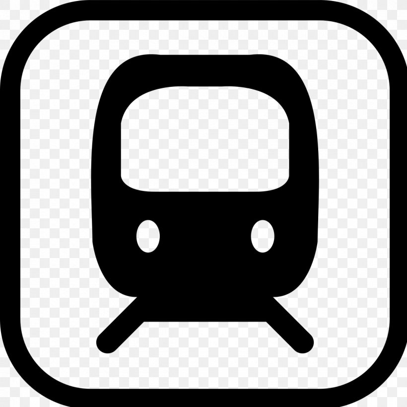 Train Rail Transport Symbol, PNG, 1200x1200px, Train, Area, Black And White, Diesel Locomotive, Logo Download Free