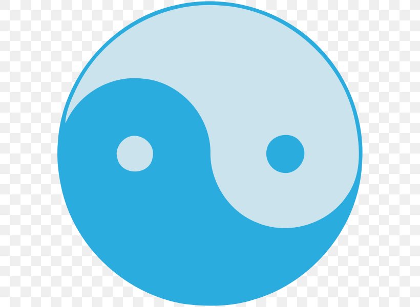 Yin And Yang Drawing Clip Art, PNG, 600x600px, Yin And Yang, Aqua, Area, Azure, Blue Download Free