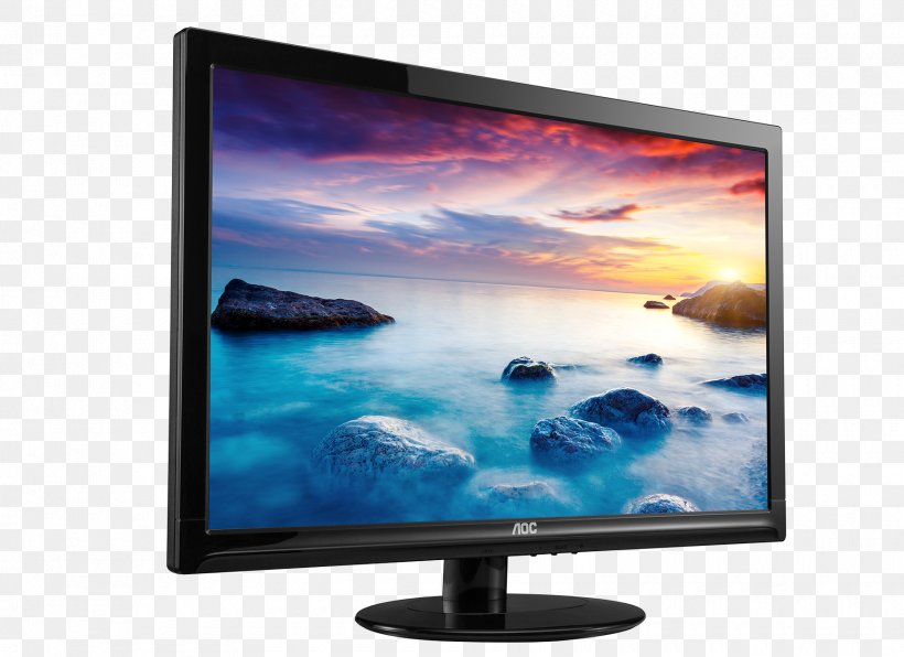 Computer Monitors LED-backlit LCD 1080p High-definition Television 16:9, PNG, 1760x1280px, Computer Monitors, Aoc International, Computer, Computer Monitor, Computer Monitor Accessory Download Free