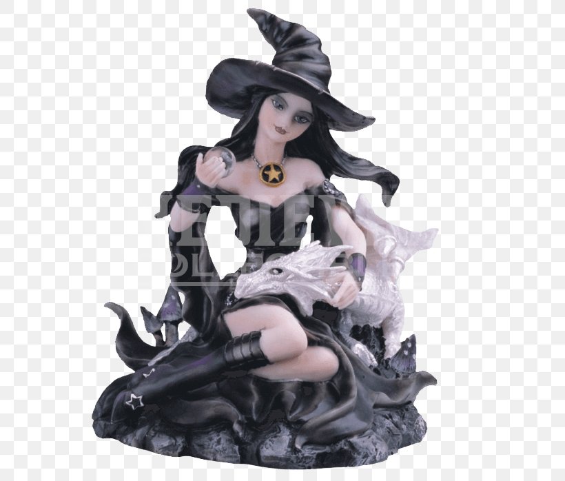 Figurine Statue Witchcraft Fantasy Magic, PNG, 698x698px, Figurine, Charmed, Crystal Ball, Dragon, Fairy Download Free