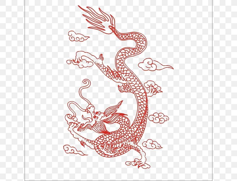 Chinese Dragon, PNG, 650x626px, Dragon, Art, Chinese Dragon, Color, Flat Design Download Free