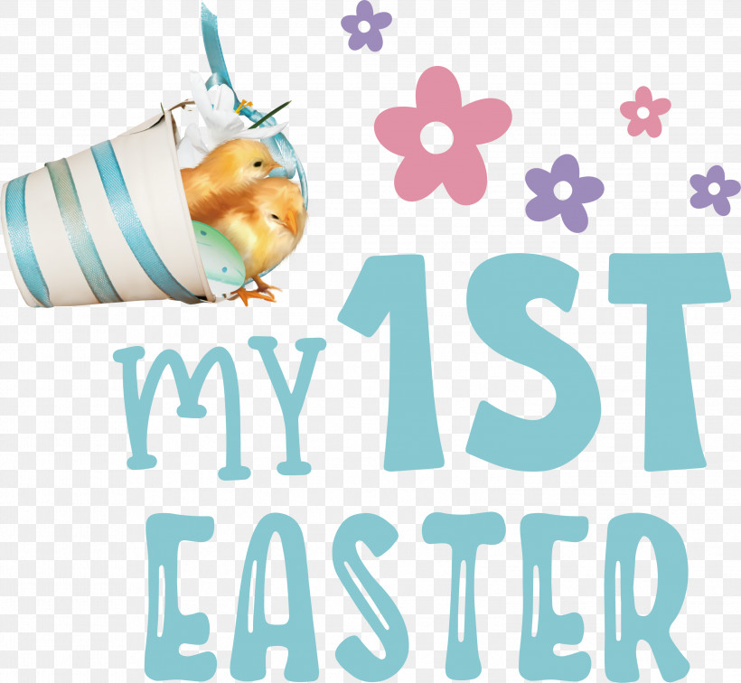 Happy Easter Day My 1st Easter, PNG, 2999x2766px, Happy Easter Day, Biology, Logo, M, Meter Download Free