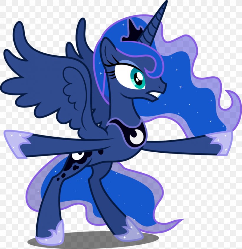Princess Luna Princess Celestia Twilight Sparkle Pinkie Pie Pony, PNG, 880x907px, Princess Luna, Applejack, Cartoon, Cobalt Blue, Electric Blue Download Free