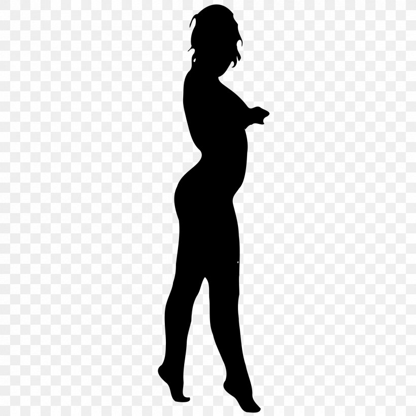 Silhouette Woman Female Body Shape Clip Art, PNG, 2400x2400px, Silhouette, Abdomen, Arm, Black, Black And White Download Free
