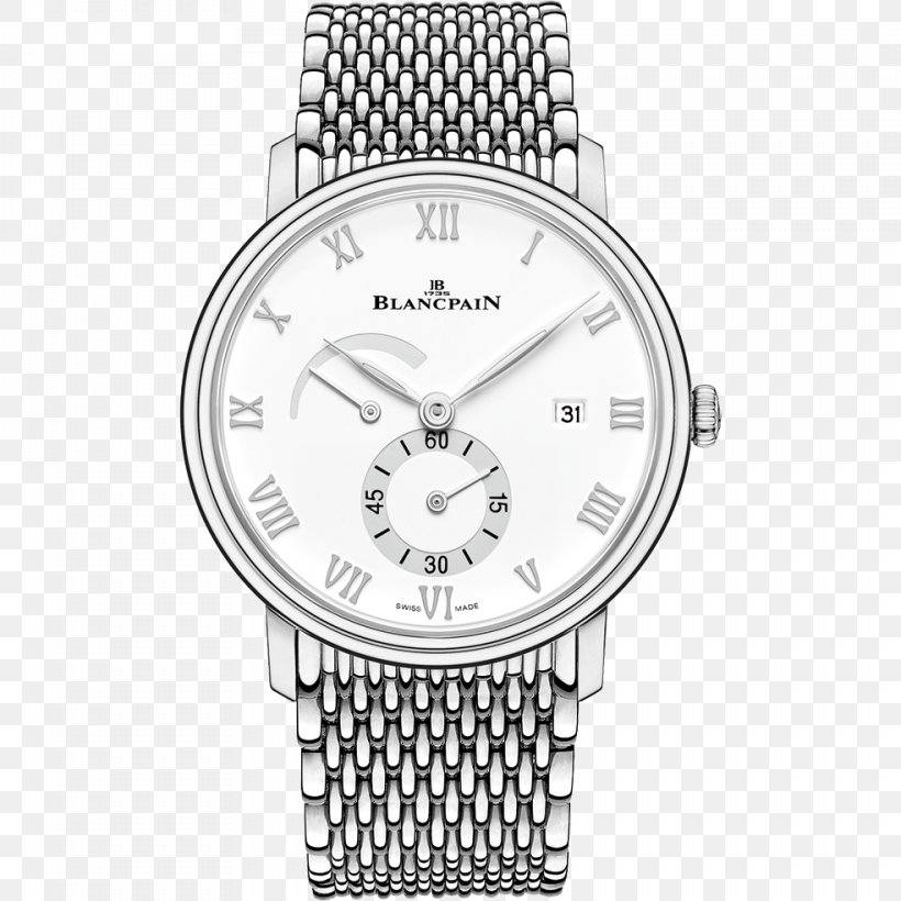 Villeret Le Brassus Blancpain Watch Complication, PNG, 984x984px, Villeret, Annual Calendar, Automatic Watch, Black And White, Blancpain Download Free