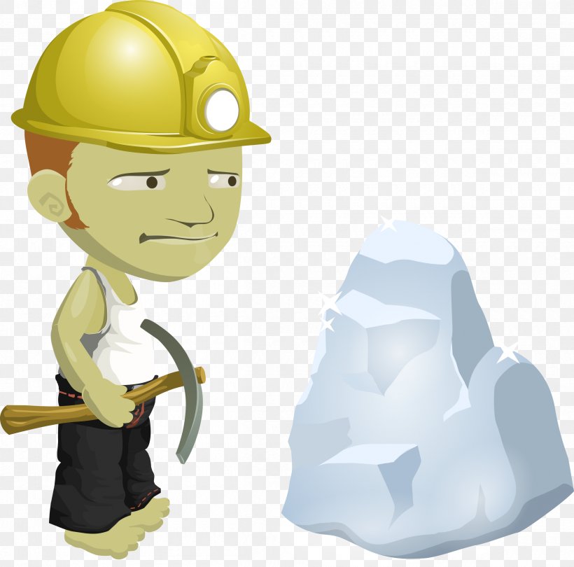 Mining Miner Clip Art, PNG, 2400x2371px, Mining, Cartoon, Coal, Coal Mining, Fictional Character Download Free