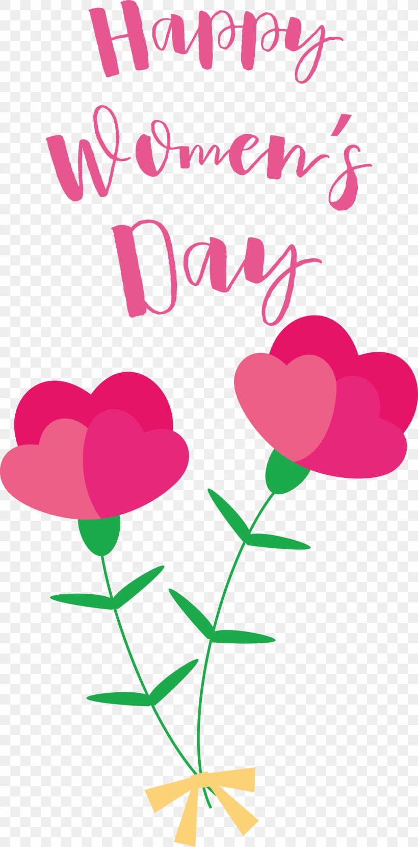 Happy Womens Day Womens Day, PNG, 1482x3000px, Happy Womens Day, Cut Flowers, Floral Design, Leaf, Petal Download Free