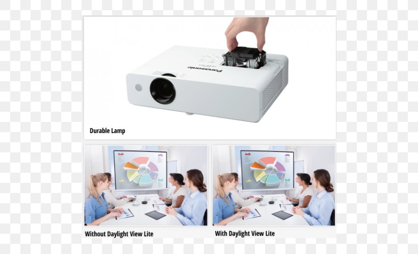 Output Device Multimedia Projectors Panasonic LCD Projector, PNG, 500x500px, Output Device, Electronic Device, Electronics, Lcd Projector, Liquidcrystal Display Download Free