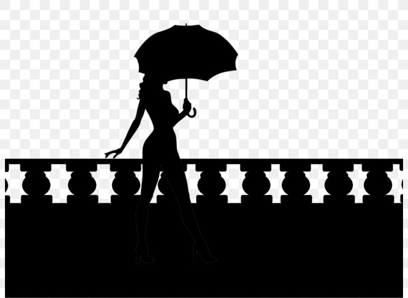 Silhouette Balcony Clip Art, PNG, 800x600px, Silhouette, Balcony, Black, Black And White, Brand Download Free