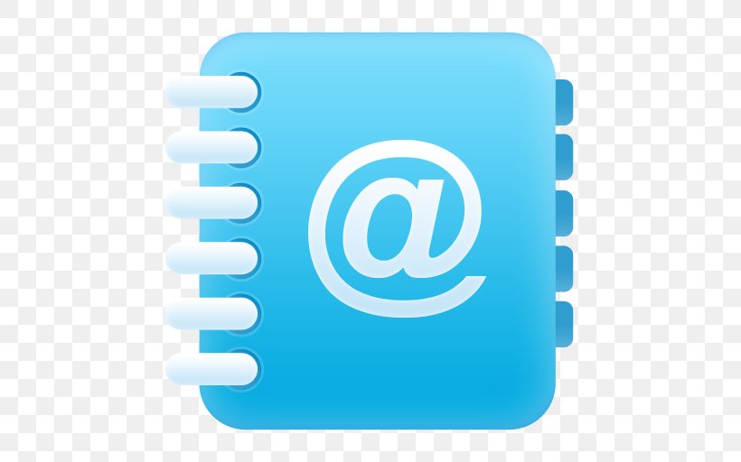 Address Book Telephone Directory, PNG, 512x512px, Address Book, Address, Aqua, Azure, Book Download Free