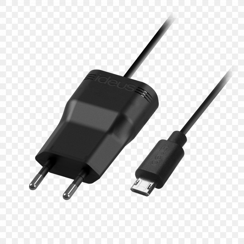 AC Adapter Electrical Connector Micro-USB, PNG, 2200x2200px, Ac Adapter, Adapter, Alternating Current, Battery Charger, Cable Download Free