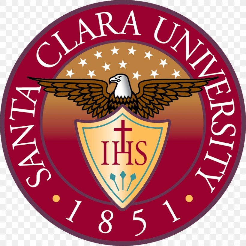 Santa Clara University Stanford University School College, PNG, 851x851px, Santa Clara University, Academic Degree, Area, Badge, Brand Download Free