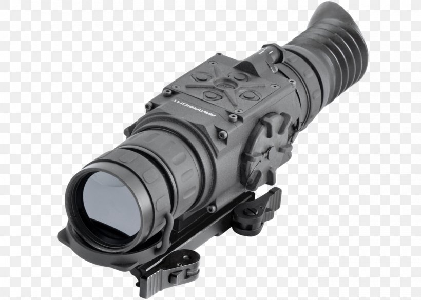 Zeus Thermal Weapon Sight Telescopic Sight Thermography, PNG, 1400x1000px, Zeus, Firearm, Flashlight, Forward Looking Infrared, Hardware Download Free