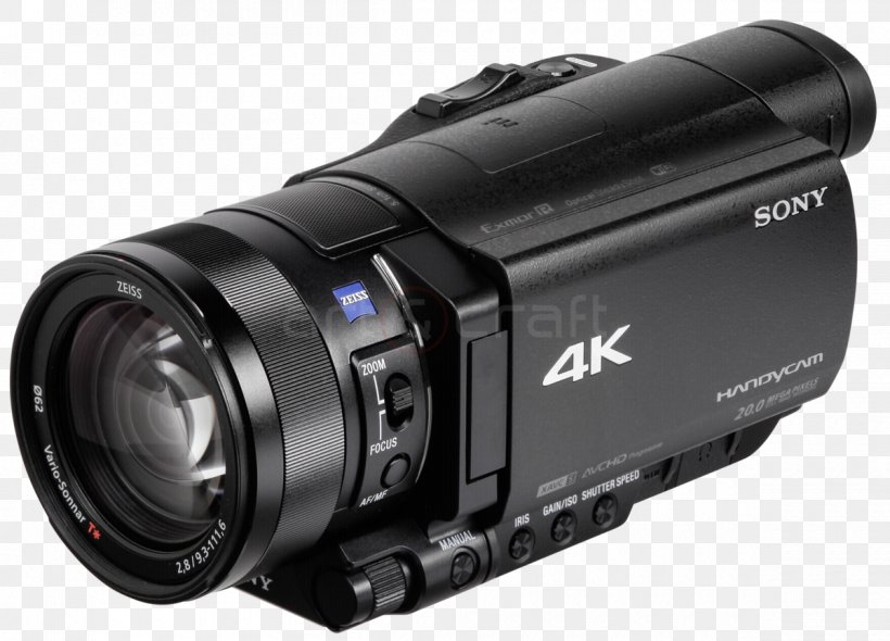 Camera Lens Video Cameras Sony Handycam FDR-AX100, PNG, 1200x864px, 4k Resolution, Camera Lens, Camera, Camera Accessory, Cameras Optics Download Free