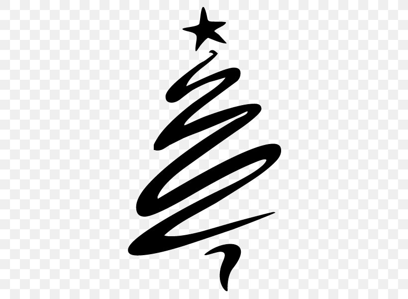 Christmas Tree Holiday Clip Art, PNG, 600x600px, Christmas Tree, Black, Black And White, Christmas, Holiday Download Free