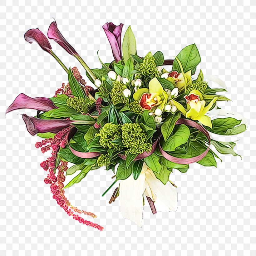 Floral Design, PNG, 1500x1500px, Watercolor, Anthurium, Bouquet, Cut Flowers, Floral Design Download Free