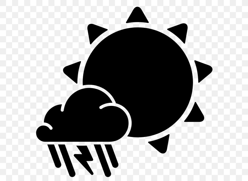 Clip Art Weather Forecasting, PNG, 600x600px, Weather Forecasting, Blackandwhite, Cloud, Logo, Symbol Download Free
