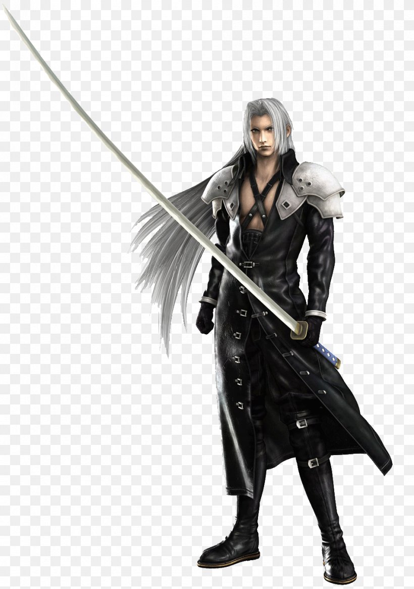 Crisis Core: Final Fantasy VII Dissidia Final Fantasy Sephiroth Cloud Strife, PNG, 950x1350px, Crisis Core Final Fantasy Vii, Action Figure, Aerith Gainsborough, Antagonist, Character Download Free