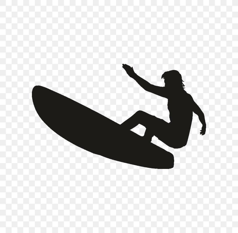Surfing Surfboard Wall Decal Sports, PNG, 800x800px, Surfing, Black And White, Decal, Extreme Sport, Longboard Download Free