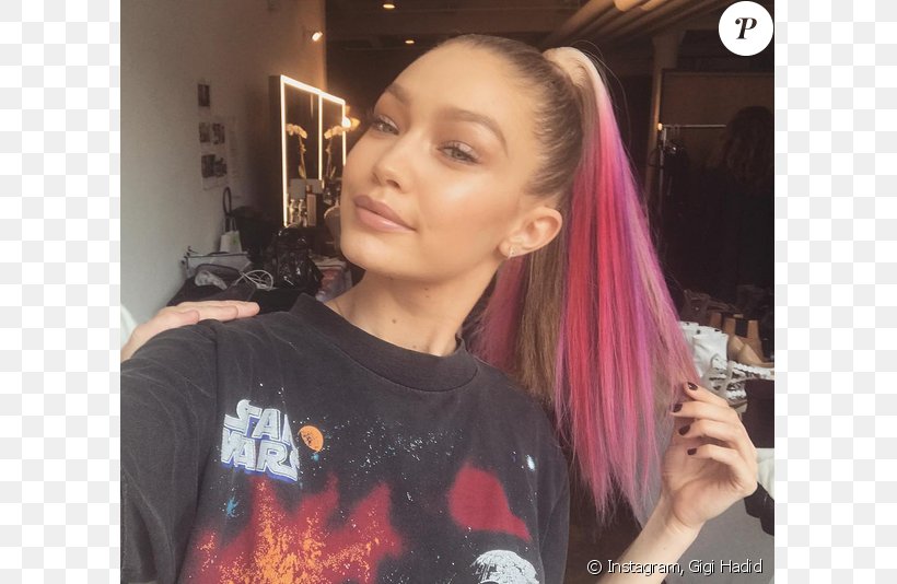 Gigi Hadid Human Hair Color Hairstyle Hair Coloring Model, PNG, 675x534px, Gigi Hadid, Artificial Hair Integrations, Bella Hadid, Black Hair, Blond Download Free