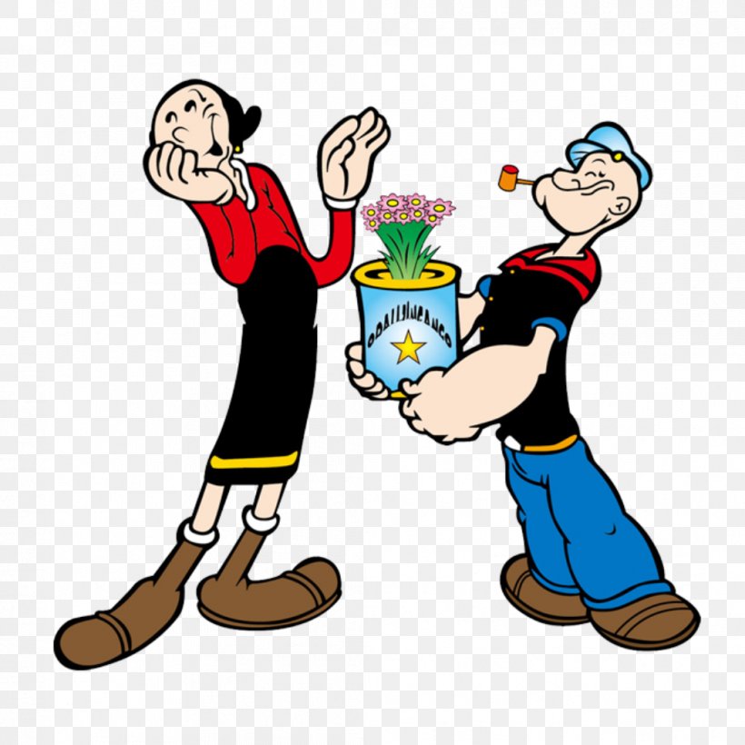 Popeye: Rush For Spinach Olive Oyl King Features Syndicate Cartoon, PNG,  1041x1041px, Popeye, Animated Cartoon, Animation,