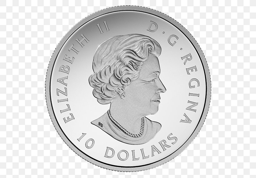 Silver Coin 150th Anniversary Of Canada Silver Coin, PNG, 570x570px, 150th Anniversary Of Canada, Coin, American Silver Eagle, Black And White, Canada Download Free