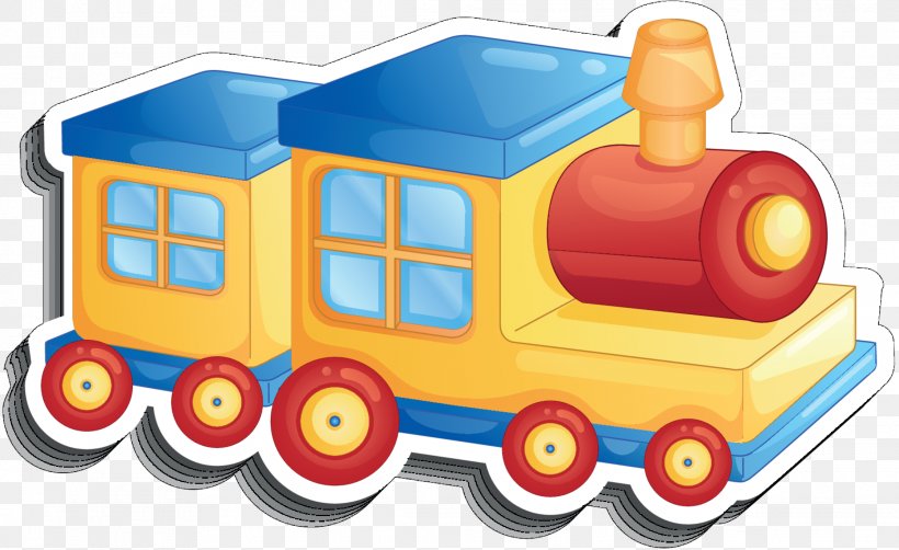 Vector Graphics Adobe Photoshop Train Design, PNG, 2277x1394px, Train, Baby Toys, Cartoon, Color, Fictional Character Download Free