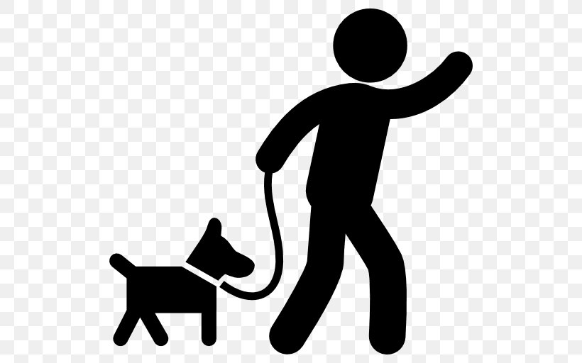 Dog Sitting, PNG, 512x512px, Dog, Animal, Blackandwhite, Dog Walking, Human Download Free