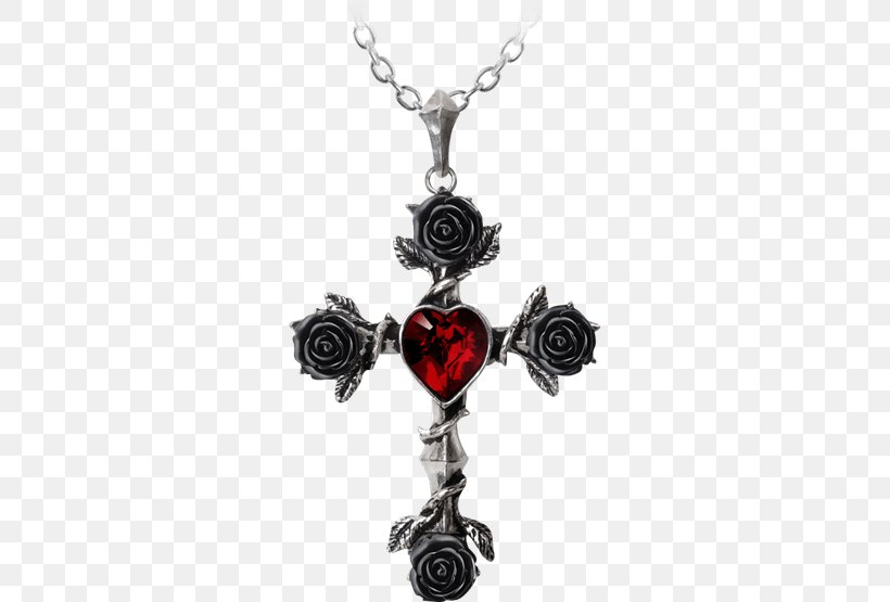 Necklace Charms & Pendants Jewellery Swarovski Choker, PNG, 555x555px, Necklace, Alchemy Gothic, Black, Black Rose, Body Jewelry Download Free
