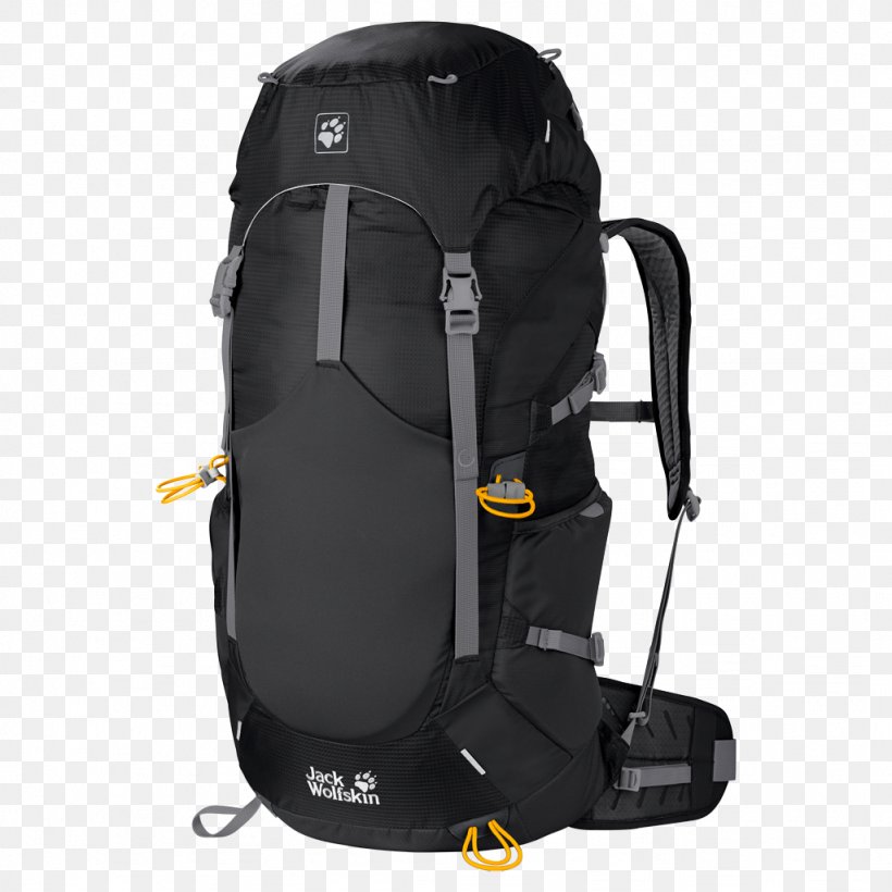 Backpack Jack Wolfskin Hiking REI Men's Trail 40 Mountaineering, PNG, 1024x1024px, Backpack, Bag, Black, Hiking, Jack Wolfskin Download Free