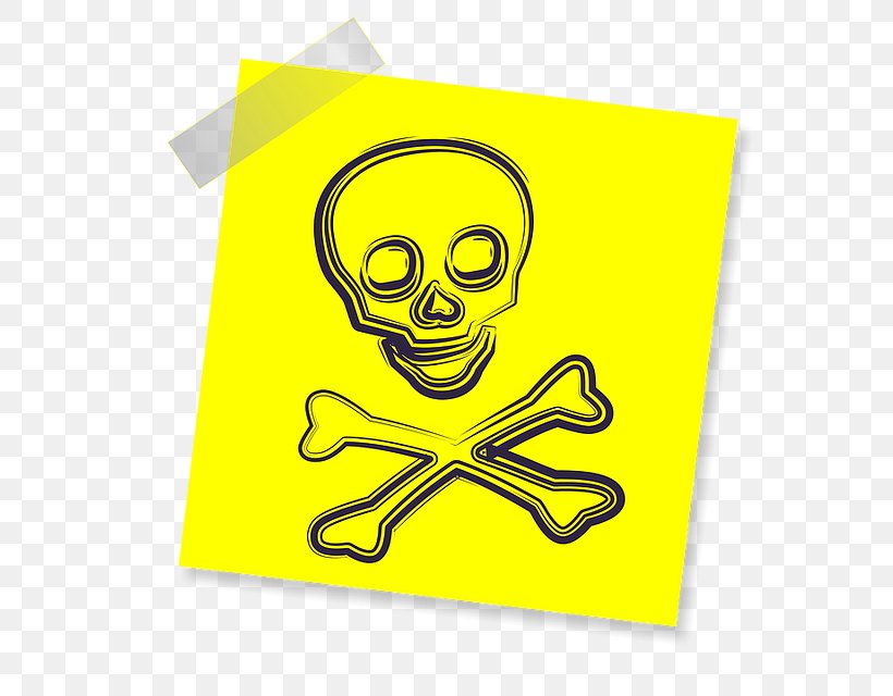 Skull And Crossbones Clip Art Openclipart Skeleton, PNG, 640x640px, Skull And Crossbones, Area, Cartoon, Evil, Material Download Free