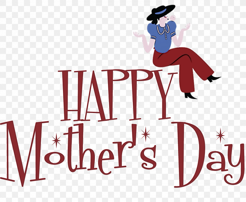 Happy Mothers Day, PNG, 3000x2466px, Happy Mothers Day, Behavior, Geometry, Human, Line Download Free