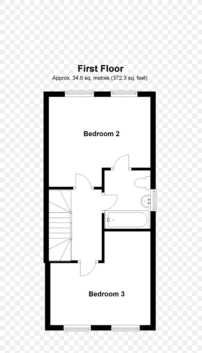 House Dublin Bedroom Apartment Semi-detached, PNG, 520x1431px, House, Apartment, Area, Bedroom, Black And White Download Free