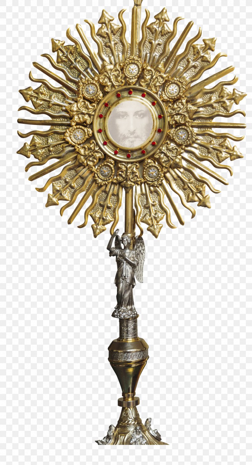 Monstrance Eucharistic Adoration Sacrament PNG X Px Monstrance Adoration Brass