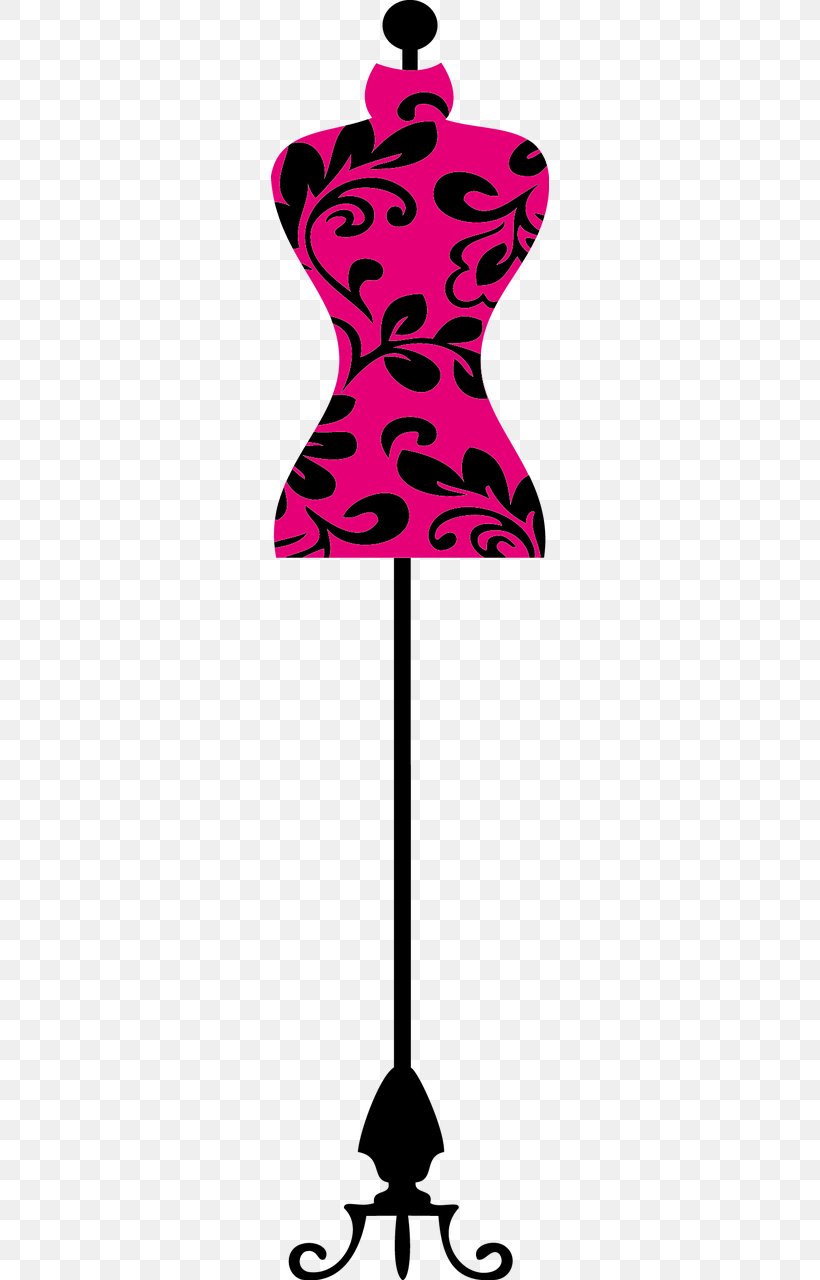 Pink M Line Mannequin Clip Art, PNG, 278x1280px, Pink M, Flower, Magenta, Mannequin, Petal Download Free
