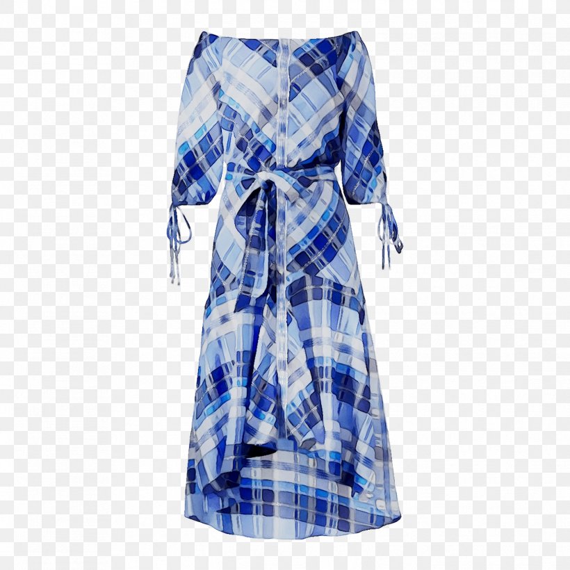 Shoulder Sleeve Dress Tartan, PNG, 1344x1344px, Shoulder, Blue, Clothing, Cobalt Blue, Day Dress Download Free