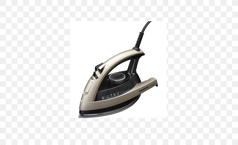 Clothes Iron Panasonic Ironing Steam Stainless Steel, PNG, 500x500px, Clothes Iron, Clothing, Coating, Energy, Hardware Download Free