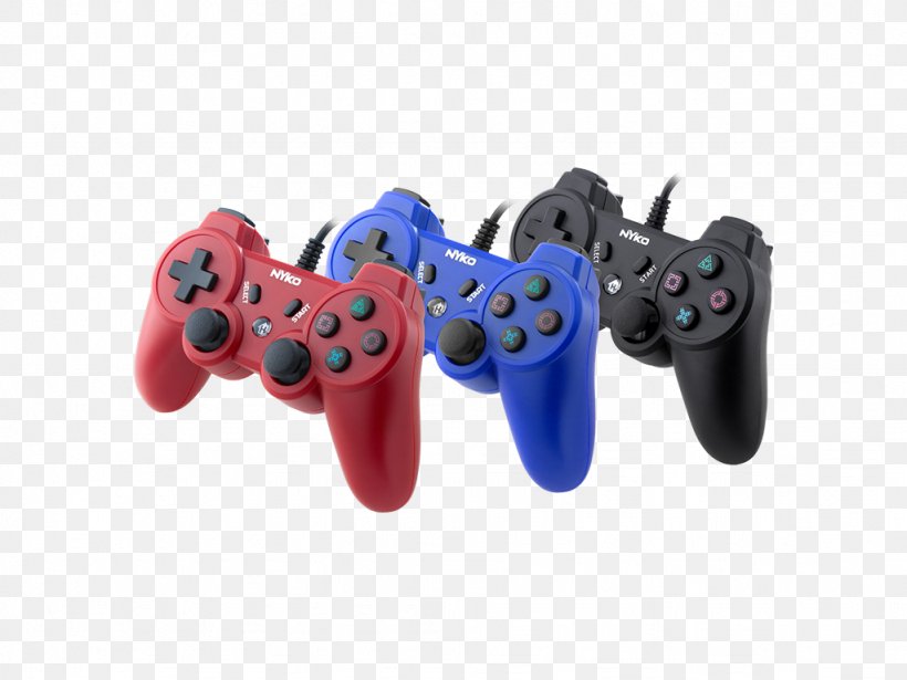 Joystick Game Controllers Video Game Nyko Core PS3 Controller PlayStation 3, PNG, 1024x768px, Joystick, All Xbox Accessory, Cobalt Blue, Computer Component, Electric Blue Download Free